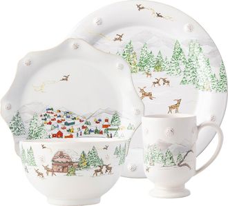 Juliska Berry & Thread North Pole 16-Piece Dinnerware Set in Multi at Nordstrom