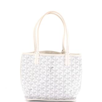 Goyard Anjou Reversible Tote Coated Canvas Mini