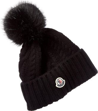 Moncler Pom-Pom Wool & Cashmere-Blend Beanie