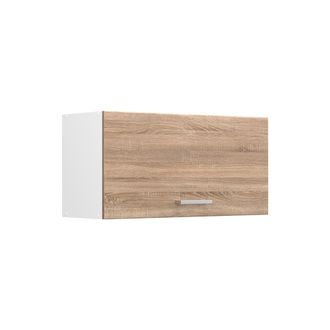 Vicco Armario Colgante R-line, Sonoma/blanco, 80 Cm Plano, Vicco