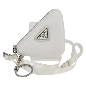 Prada Pre-owned Mini Bags, female, White, Size: ONE SIZE Pre-owned Mini Shoulder Bag