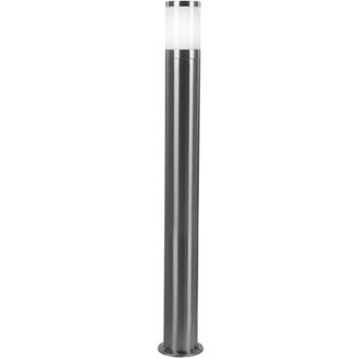 Globo Lighting L&aacute;mpara De Pie - Xeloo - Plateado - Metal - &Oslash; 14cm - E27 - Globo