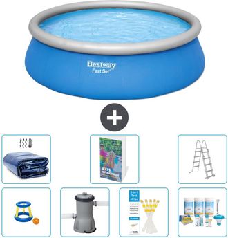 Bestway Piscina Bestway Fast Set Redonda - 457x122 Cm - 8-piezas S456