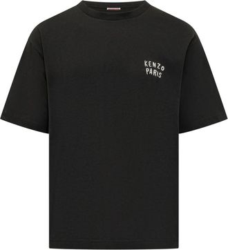 Kenzo Boke Heart Oversized T-Shirt - Heren - T-shirts - Zwart - S - Katoen - Tops