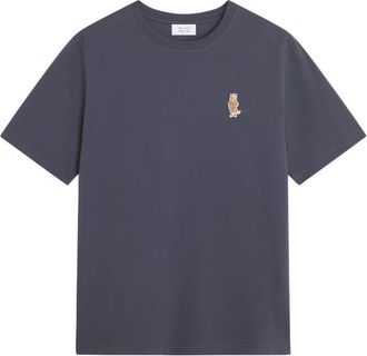 Maison Kitsun&eacute; Baumwoll-T-Shirt Dressed Fox von Maison Kitsune