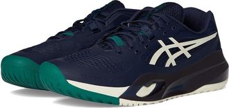Asics Gel-Resolution X Mens Tennis Shoes Midnight/Cream : 11.5 D - Medium