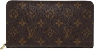 Louis Vuitton Pre-owned Long Wallet - Dames - Pre-owned - Bruin - Maat: ONE Size