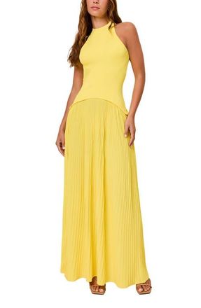 Solid & Striped The Isola Sleeveless Knit Maxi Dress in Citrina at Nordstrom, Size X-Small