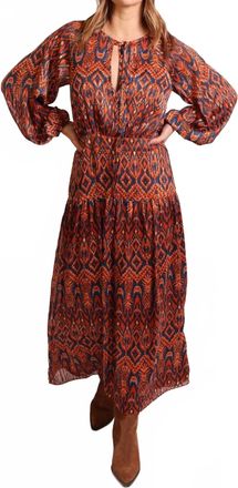 Traffic People Blame Maxi Dress In Rust
