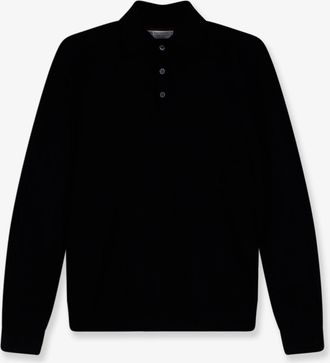 Brunello Cucinelli Polo in cashmere e seta - BRUNELLO CUCINELLI - gender_Man