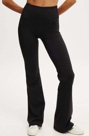 Cotton On Womens Active Ultra Soft Studio Flare in Black at Nordstrom, Size Xx-Small