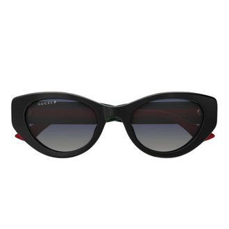 Gucci Sunglasses, unisex, Black, Size: 52 MM Cat-eye Sunglasses
