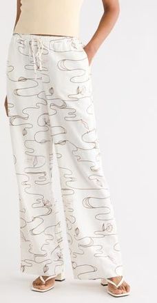 Scotch & Soda Pull-On Pants in Wavy Floral at Nordstrom Rack, Size X-Small