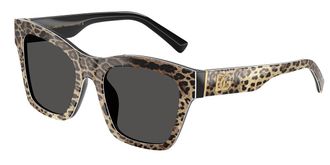 Dolce & Gabbana DG4512 316387 Womens Sunglasses Brown Size 53