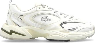 Lacoste Schoenen, Dames, Wit, 39 1/2 EU, Leer, Sportschoenen Storm 96