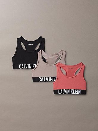 Calvin Klein Pack de 3 corpi&ntilde;os para ni&ntilde;a - Intense Power