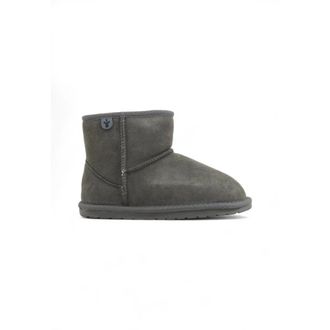 Emu Wallaby Mini - Dames - Winterlaarzen - Grijs - 35 EU - Leer - Schoenen
