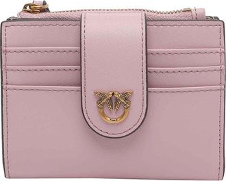 Pinko Pink Small Love Birds Wallet