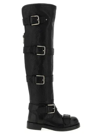 Dolce & Gabbana Bernini Bikerstiefel