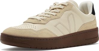 Veja V-90 ZZ Mens Lace-up Boots Pierre Almond Black : EU 47 (US Mens 12.5) M, Leather