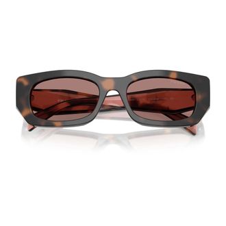 Prada Sunglasses, unisex, Brown, Size: 53 MM D-frame Sunglasses