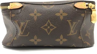 Louis Vuitton Brown Monogram Pouch (Pre-Owned)