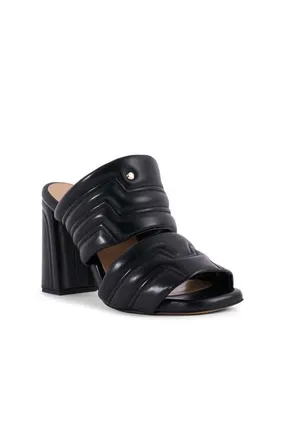 Stinaa.J Maty Orthopedic High Heel Sandal in Black Leather at Nordstrom, Size 36