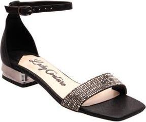 Lady Couture Doris Ankle Strap Sandal in Black at Nordstrom Rack, Size 5
