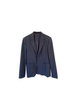 Joseph Blue Wool Blend Tailored Jacket Size XS