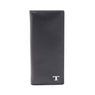 Tod's Vertical Wallet Leather Long Wallet