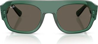 Ray-Ban Sunglasses Rb2218 6681/3 Transparent Green/Brown Unisex