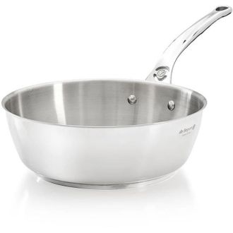 De Buyer Sauteuse Bomb&eacute;e - De Buyer - Milady - &Oslash; 24 Cm - Inox - Todos Los Fuegos, Incluida Inducci&oacute;n