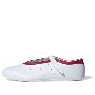 adidas (WMNS) adidas Stan Smith Lo Pro Cloud White Red JQ6940