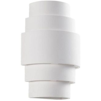 Lindby Lindby L&aacute;mpara De Pared marit En Blanco Cer&aacute;mica, Arcilla, Yeso
