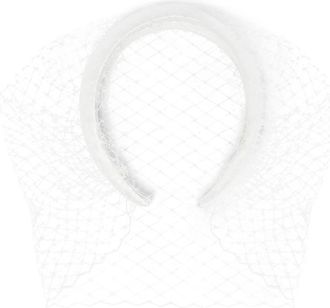 Jennifer Behr Tori Violette Silk Headband