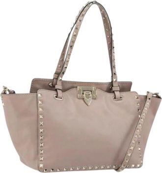 Valentino Pre-owned Tote Bags, female, Pink, Size: ONE SIZE Pre-owned Vintage Tote Bag