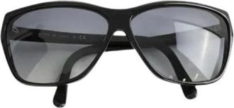 Chanel Pre-owned Accessories, female, Black, Size: ONE SIZE Pre-owned Plastic Sunglasses