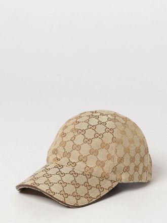Gucci Cappello da baseball in tessuto jacquard con monogram GG