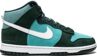 Nike Dunk Hi Retro SE Athletic Club - Pro Green sneakers - unisex - Leather - 9.5 - Blue