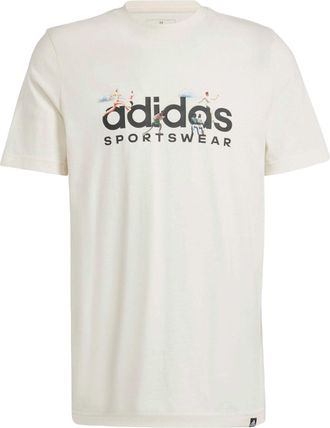adidas Landscape Sportswear Graphic T-shirt Beige IM8305