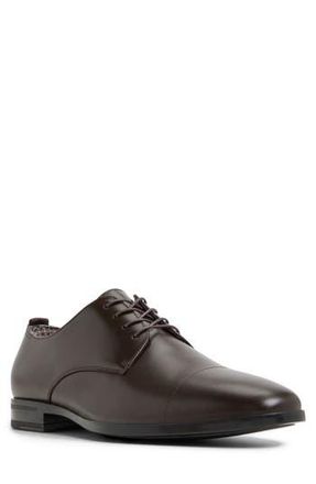 Ted Baker Garratt Cap Toe Derby in Dark Brown at Nordstrom Rack, Size 12Us / 45Eu