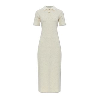 Sams&oslash;e & Sams&oslash;e Knitted Dresses, female, Beige, Size: XS Sannel Dress