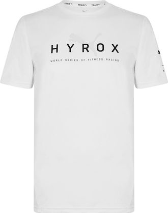 Puma Mens PUMA x HYROX Logo TEE T-Shirt Puma White XL