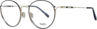 Tod's Zwarte Dames Optische Monturen Ronde Stijl - Dames - Brillen - Zwart - ONE Size - Accessoires