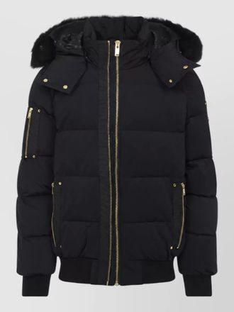 Moose Knuckles down bomber jacket