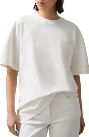 Reiss x McLaren Nakata Logo Embellished T-Shirt in White at Nordstrom Rack, Size X-Large