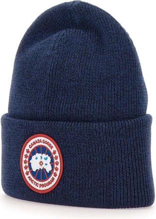 Canada Goose Accessoires, Heren, Blauw, ONE Size, Beanies