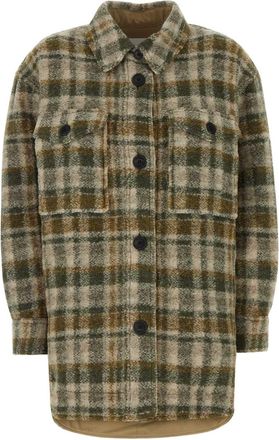 Isabel Marant Embroidered Polyester Blend Harveli Coat