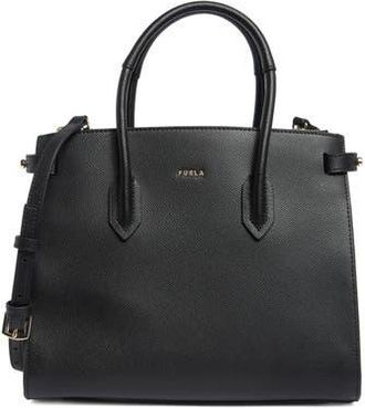 Furla Gardenia Tote Bag in Nero at Nordstrom Rack
