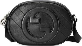 Gucci Black Gucci Blondie Mini Leather Crossbody Bag